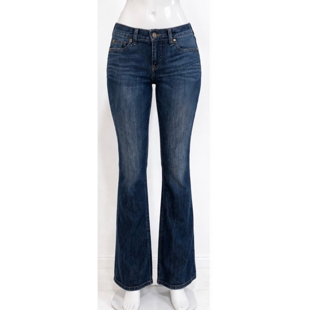 Kut from the Kloth Bootcut Jeans Dark Wash Denim Pant Mid Rise Blue Women Size 6